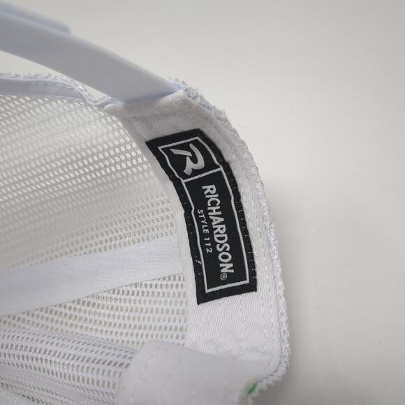 Wood River Ranch Beef Snapback Trucker Hat Green One Size Adjustable Richardson - Picture 9 of 10